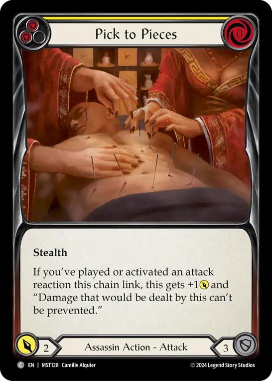 Pick to Pieces (Yellow) [MST128] (Part the Mistveil) | Good Games Adelaide SA
