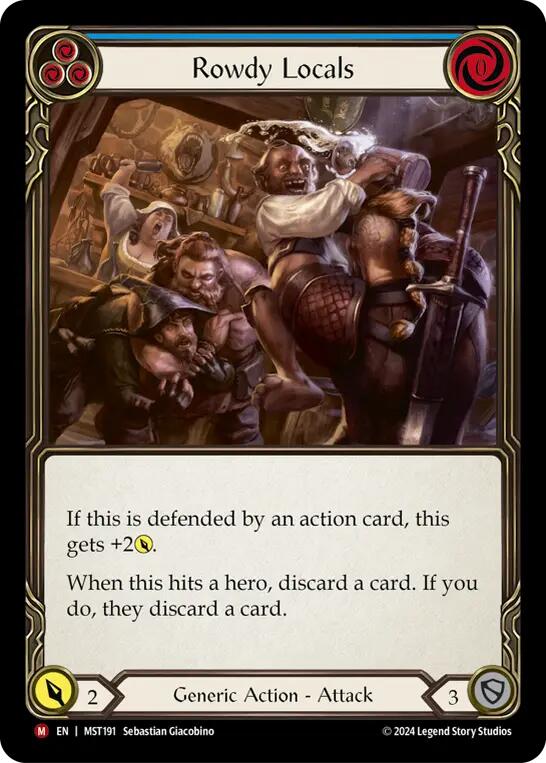 Rowdy Locals [MST191] (Part the Mistveil)  Rainbow Foil | Good Games Adelaide SA