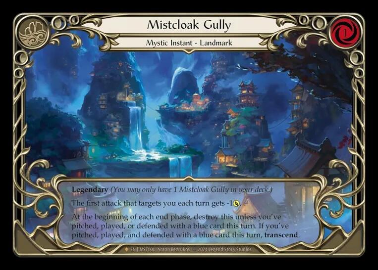 Mistcloak Gully // Inner Chi [MST000] (Part the Mistveil)  Rainbow Foil | Good Games Adelaide SA