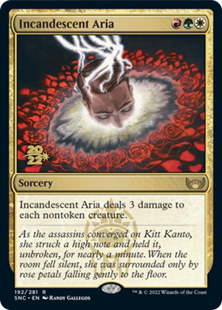 Incandescent Aria 192 (Prerelease Cards)  - Foil | Good Games Adelaide SA