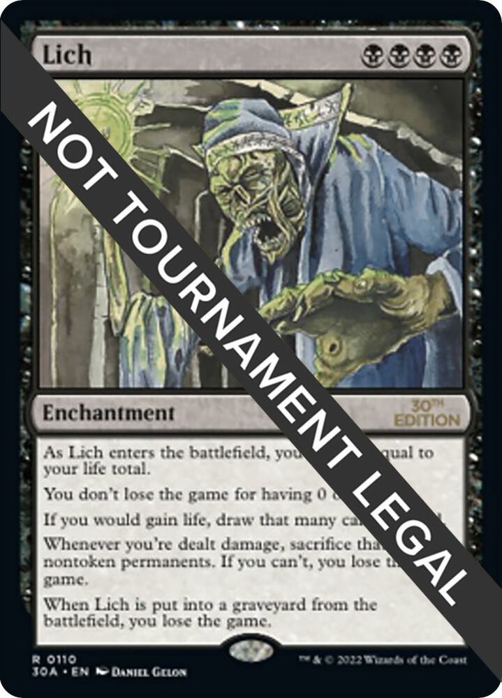 Lich 110/594 (30th Anniversary Edition)  | Good Games Adelaide SA
