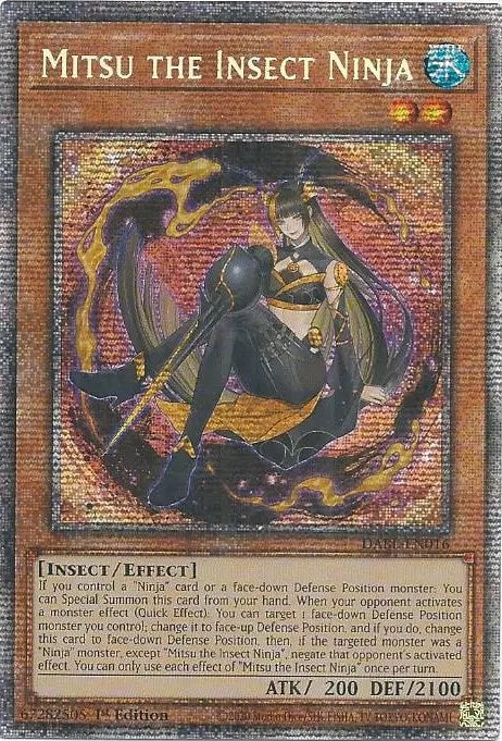 Mitsu the Insect Ninja [DABL-EN016] Starlight Rare | Good Games Adelaide SA