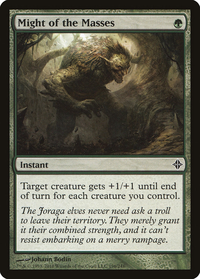 Might of the Masses [Rise of the Eldrazi] | Good Games Adelaide SA