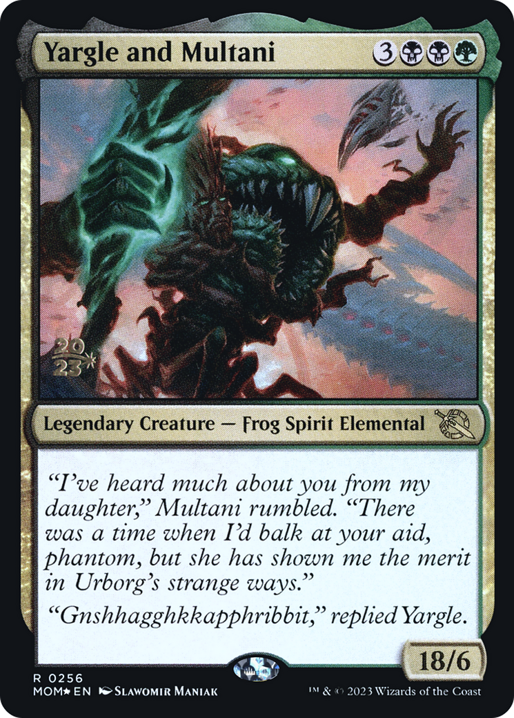 Yargle and Multani [March of the Machine Prerelease Promos] | Good Games Adelaide SA