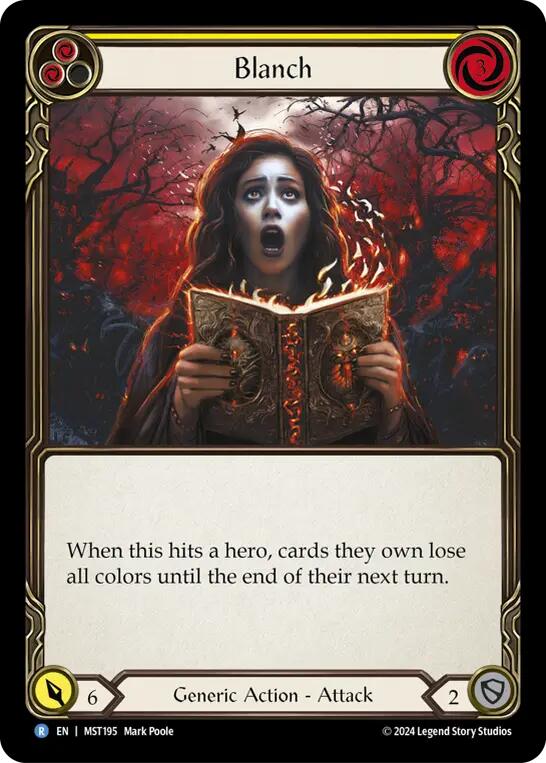 Blanch (Yellow) [MST195] (Part the Mistveil)  Rainbow Foil | Good Games Adelaide SA