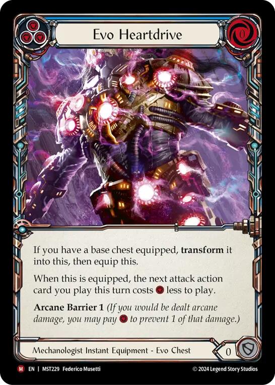 Evo Heartdrive [MST229] (Part the Mistveil)  Cold Foil | Good Games Adelaide SA