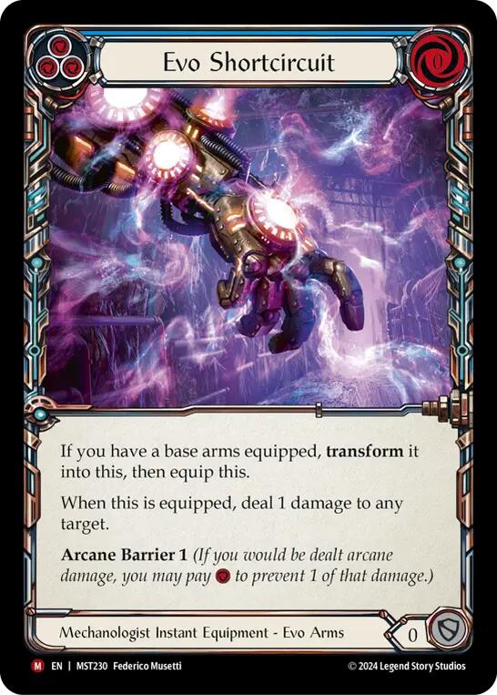 Evo Shortcircuit [MST230] (Part the Mistveil)  Cold Foil | Good Games Adelaide SA