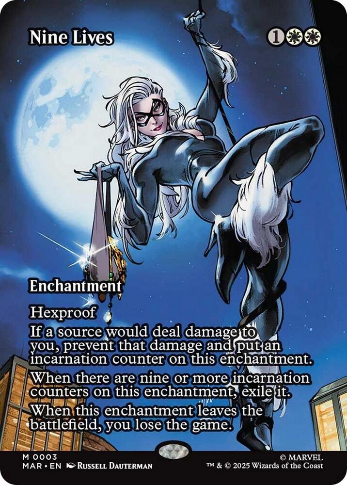 Nine Lives Borderless 3 (Marvel Universe Eternal-Legal)  | Good Games Adelaide SA