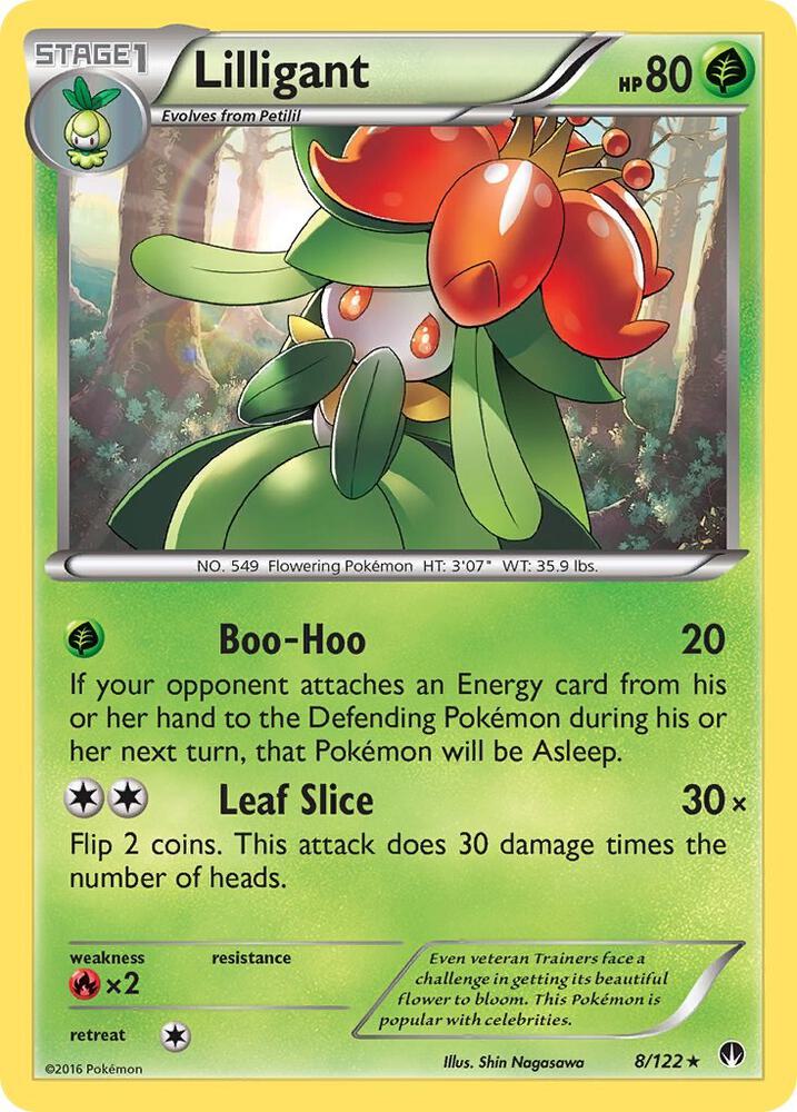 Lilligant 8/122 (XY - BREAKpoint)  | Good Games Adelaide SA