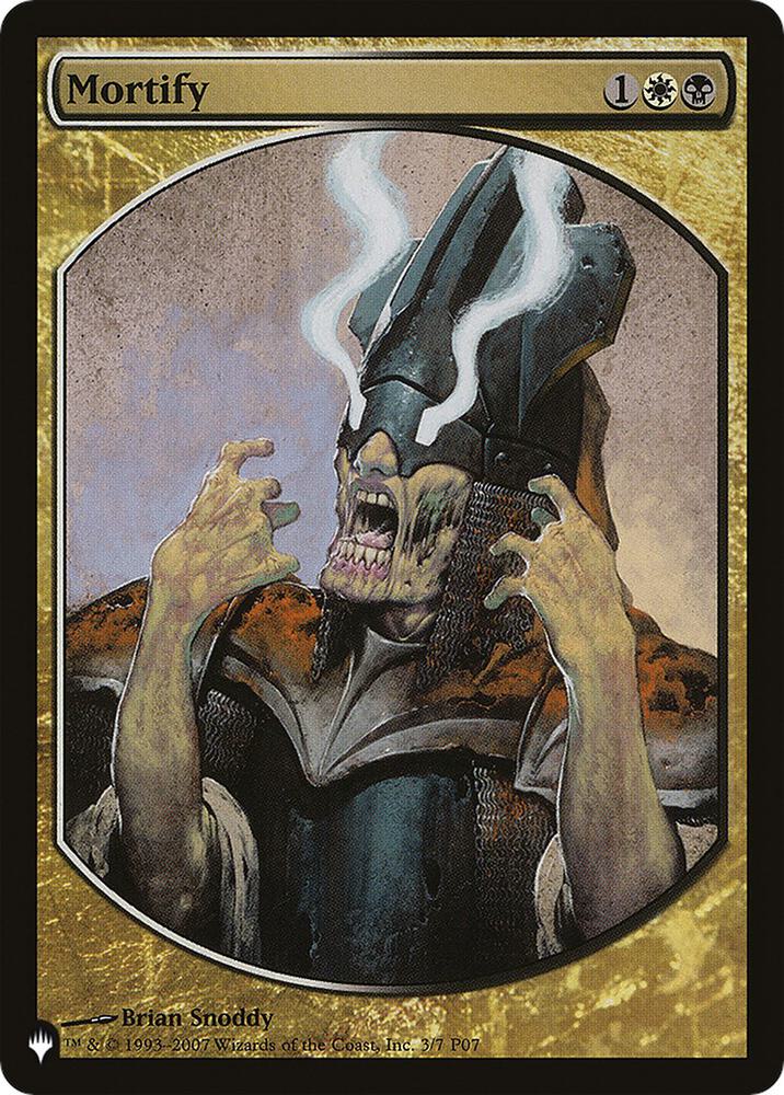 Mortify P07 7-Mar (The List Reprints)  | Good Games Adelaide SA