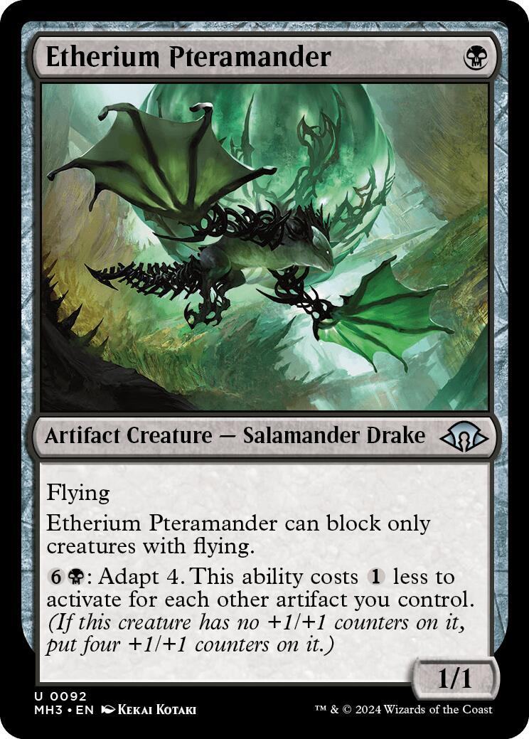 Etherium Pteramander [Modern Horizons 3] | Good Games Adelaide SA