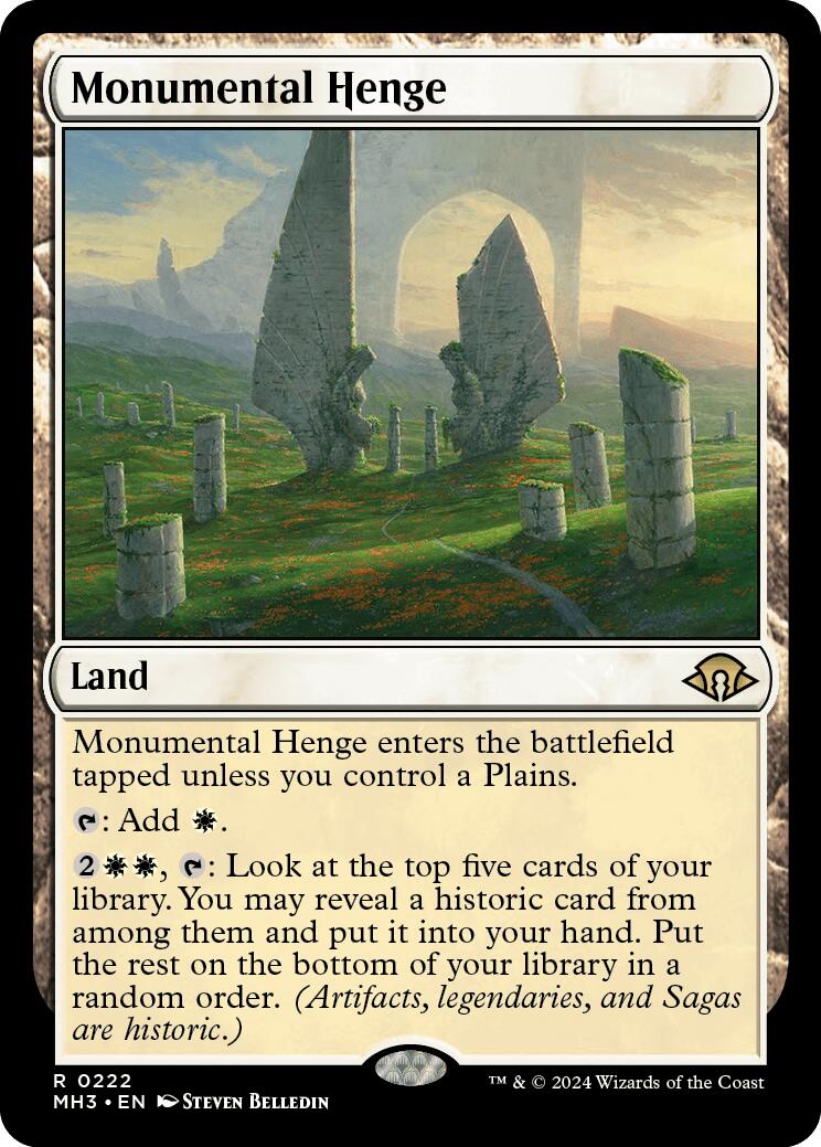 Monumental Henge [Modern Horizons 3] | Good Games Adelaide SA