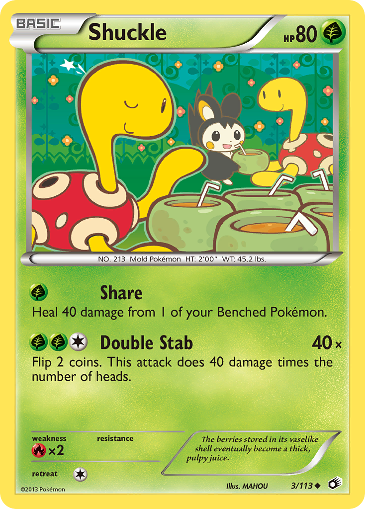 Shuckle (3/113) [Black & White: Legendary Treasures] | Good Games Adelaide SA
