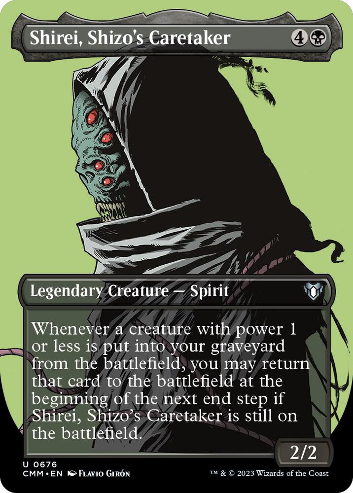 Shirei, Shizo's Caretaker 676 (Commander Masters)  - Borderles | Good Games Adelaide SA