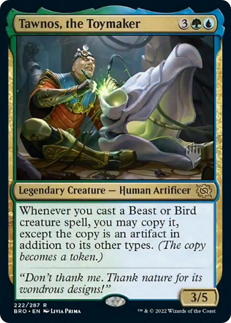 Tawnos, the Toymaker (Promo Pack) [The Brothers' War Promos] | Good Games Adelaide SA