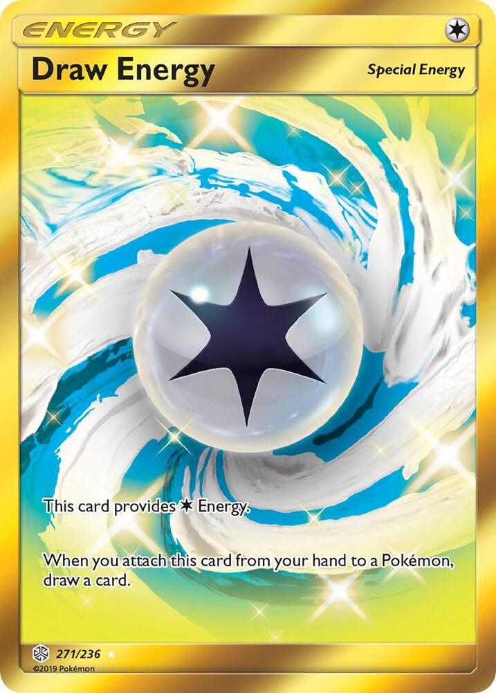 Draw Energy Secret 271/236 (SM - Cosmic Eclipse)  - Holofoil | Good Games Adelaide SA