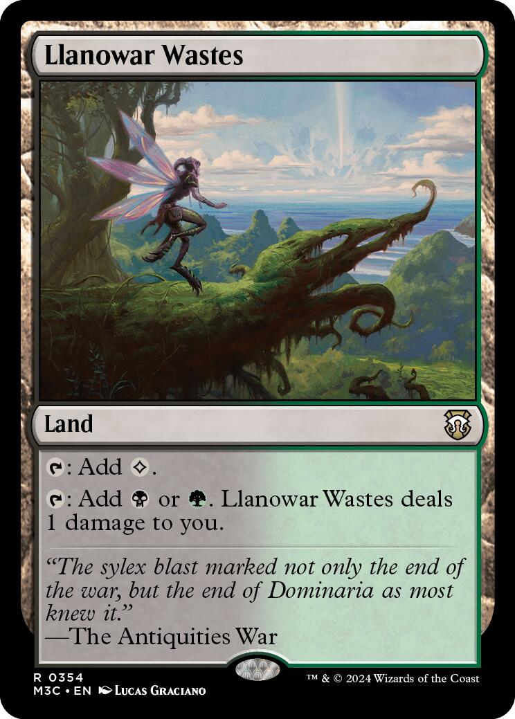 Llanowar Wastes [Modern Horizons 3 Commander] | Good Games Adelaide SA