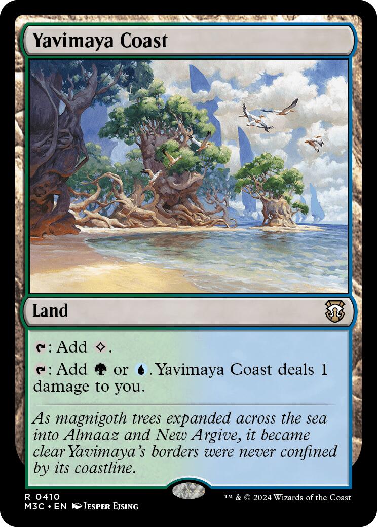 Yavimaya Coast [Modern Horizons 3 Commander] | Good Games Adelaide SA