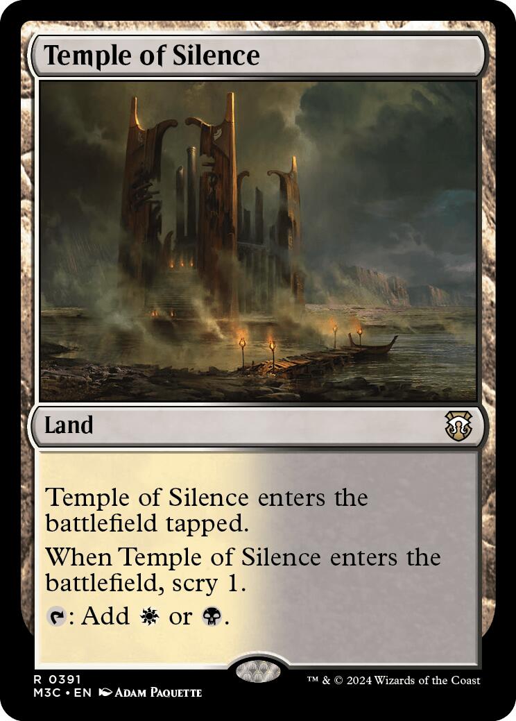 Temple of Silence [Modern Horizons 3 Commander] | Good Games Adelaide SA