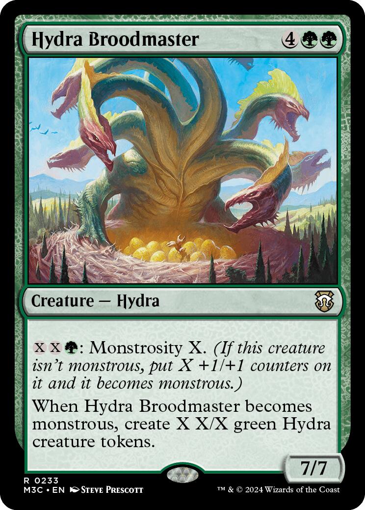 Hydra Broodmaster [Modern Horizons 3 Commander] | Good Games Adelaide SA