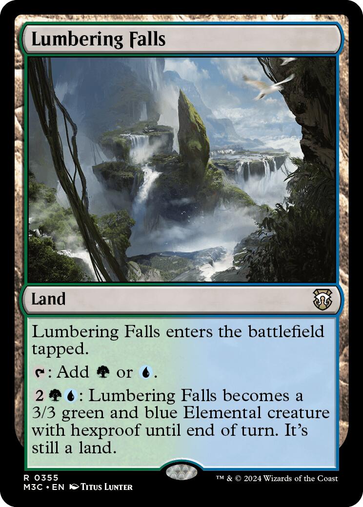 Lumbering Falls [Modern Horizons 3 Commander] | Good Games Adelaide SA
