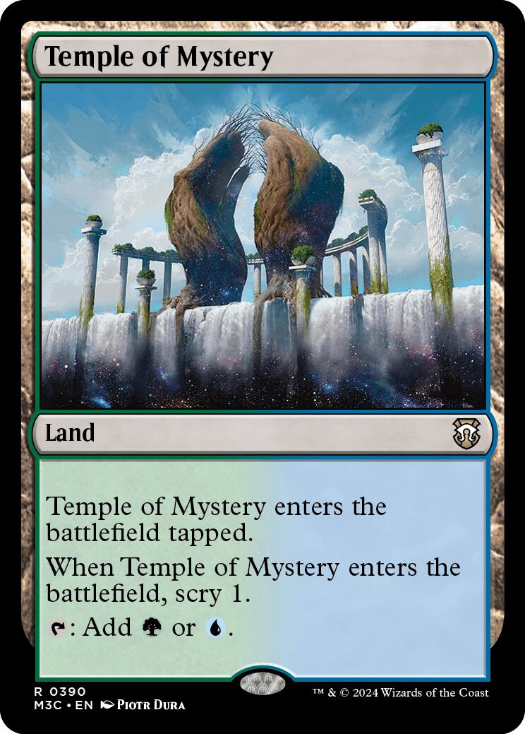 Temple of Mystery [Modern Horizons 3 Commander] | Good Games Adelaide SA