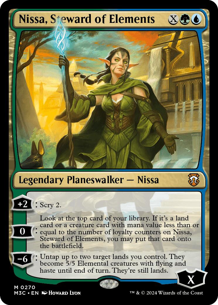 Nissa, Steward of Elements [Modern Horizons 3 Commander] | Good Games Adelaide SA