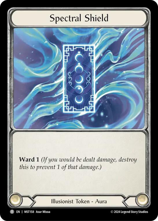Beckoning Mistblade // Spectral Shield [MST003//MST158] (Part the Mistveil) | Good Games Adelaide SA
