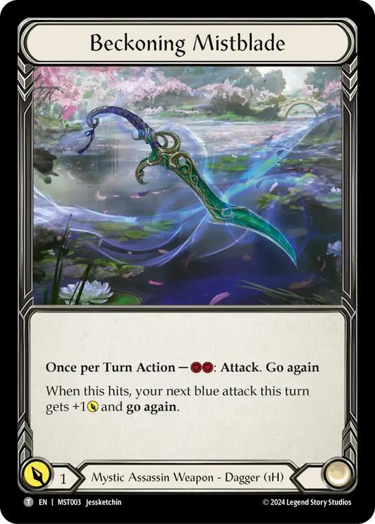 Beckoning Mistblade // Tiger Taming Khakkara [MST003//MST159] (Part the Mistveil) | Good Games Adelaide SA