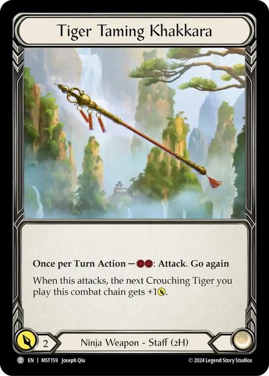 Beckoning Mistblade // Tiger Taming Khakkara [MST003//MST159] (Part the Mistveil) | Good Games Adelaide SA
