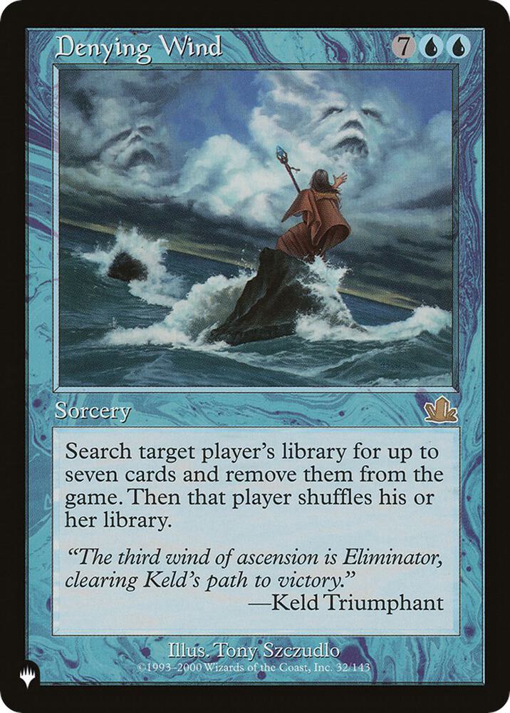 Denying Wind 32/143 (The List Reprints)  | Good Games Adelaide SA
