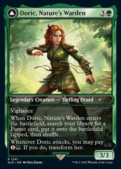 Doric, Nature's Warden // Doric, Owlbear Avenger [Secret Lair Drop Series] | Good Games Adelaide SA