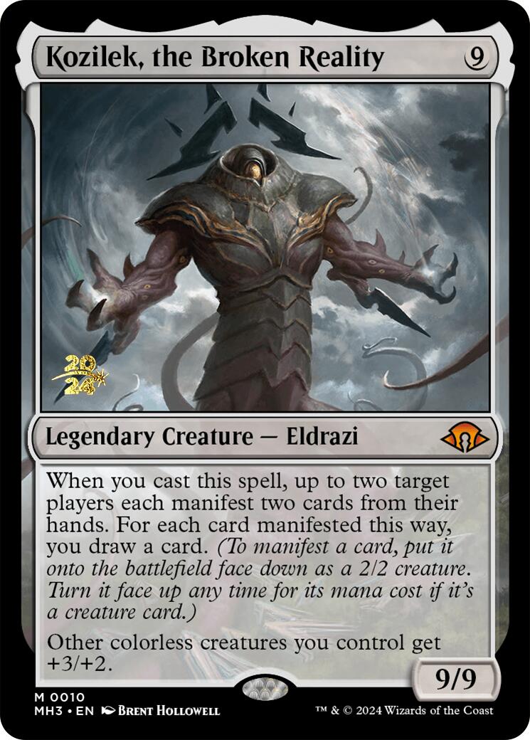 Kozilek, the Broken Reality [Modern Horizons 3 Prerelese Promos] | Good Games Adelaide SA