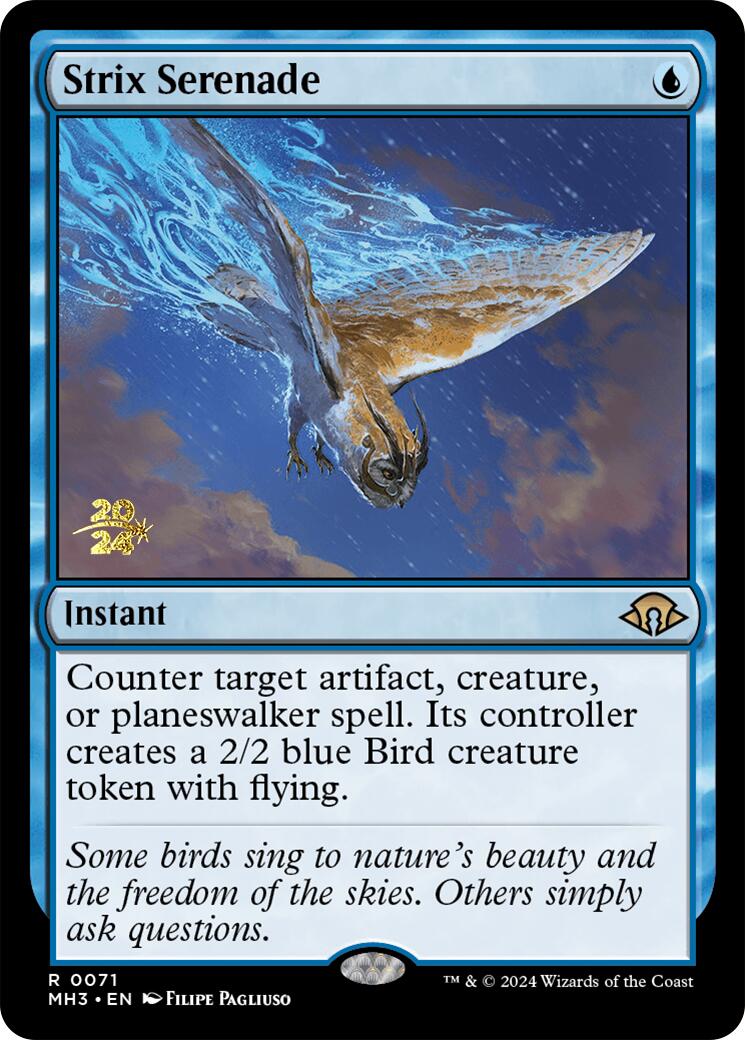 Strix Serenade [Modern Horizons 3 Prerelese Promos] | Good Games Adelaide SA