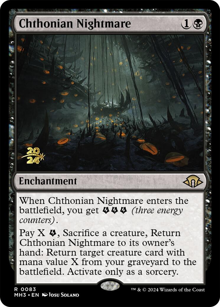 Chthonian Nightmare [Modern Horizons 3 Prerelese Promos] | Good Games Adelaide SA