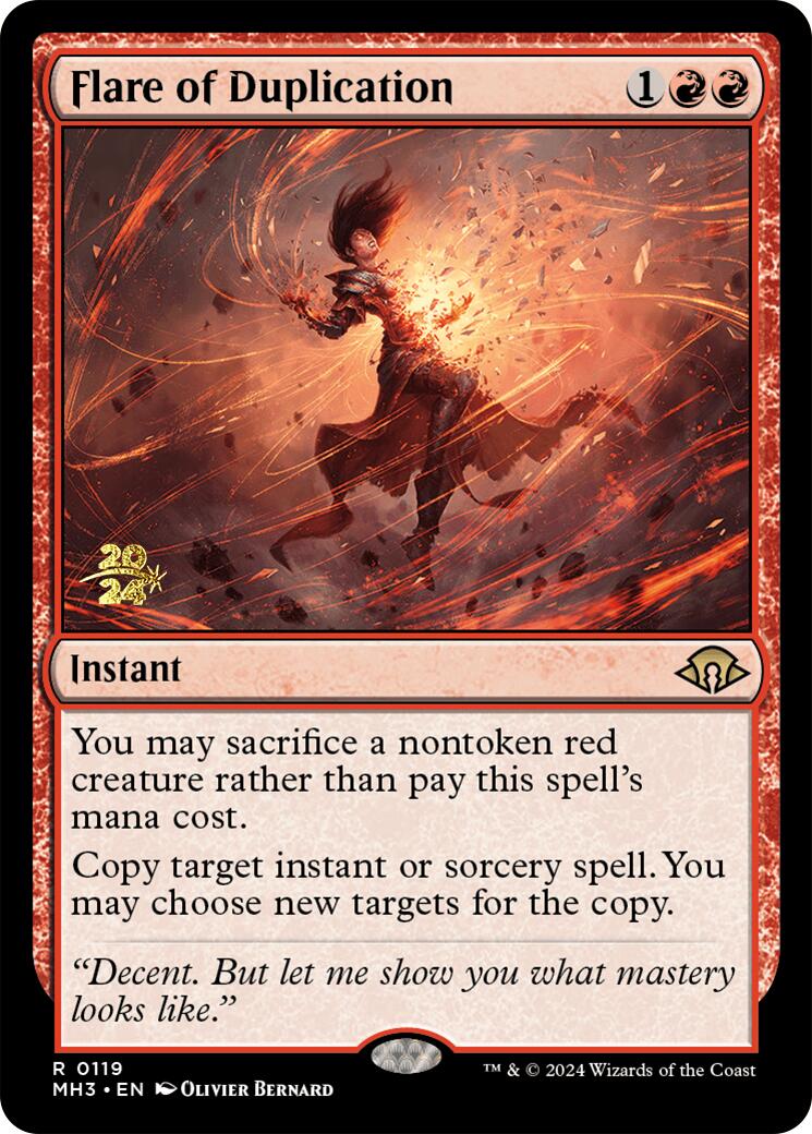 Flare of Duplication [Modern Horizons 3 Prerelese Promos] | Good Games Adelaide SA