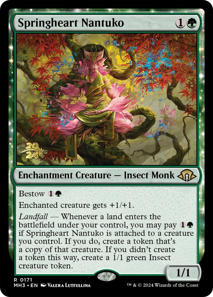 Springheart Nantuko [Modern Horizons 3 Prerelese Promos] | Good Games Adelaide SA