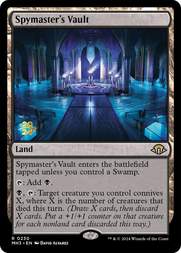 Spymaster's Vault [Modern Horizons 3 Prerelese Promos] | Good Games Adelaide SA