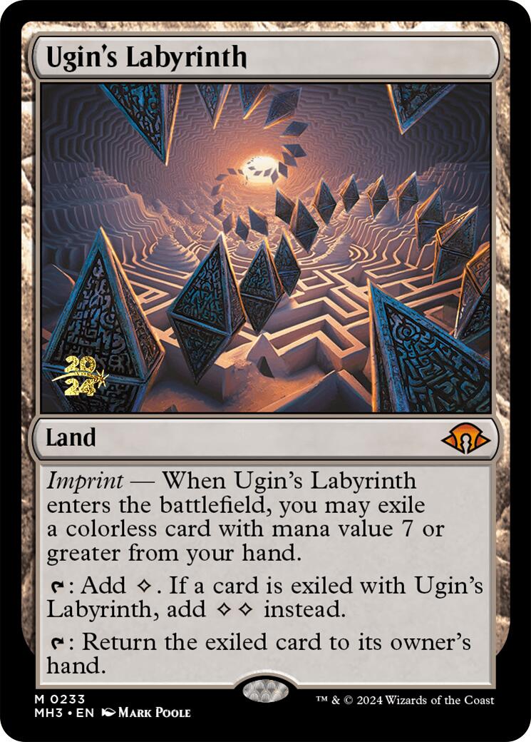 Ugin's Labyrinth [Modern Horizons 3 Prerelese Promos] | Good Games Adelaide SA