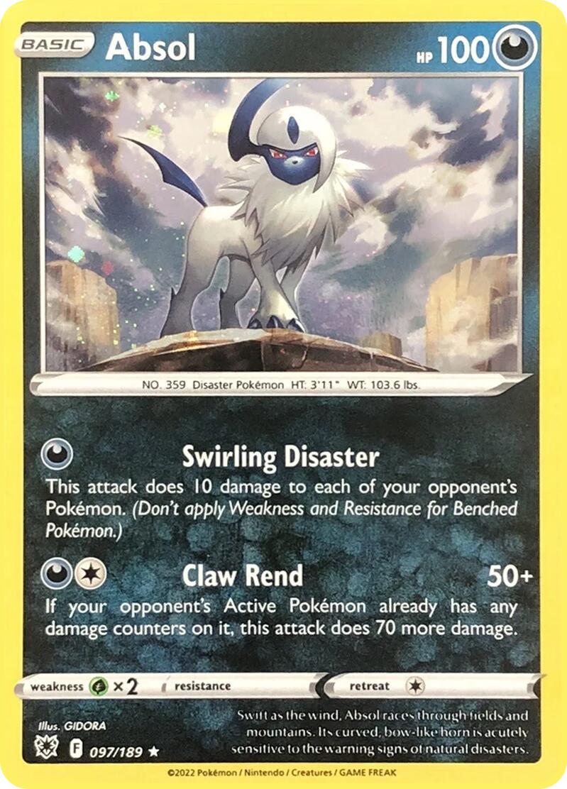Absol (097/189) (Cosmos Holo) [Miscellaneous Cards] | Good Games Adelaide SA
