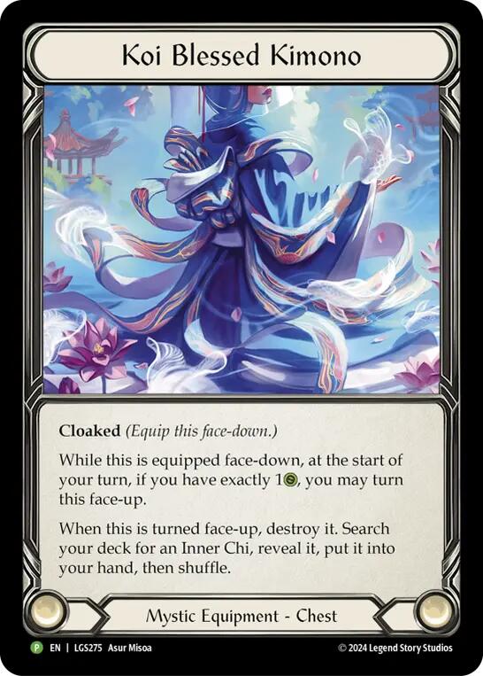 Koi Blessed Kimono [LGS275] (Promo)  Rainbow Foil | Good Games Adelaide SA