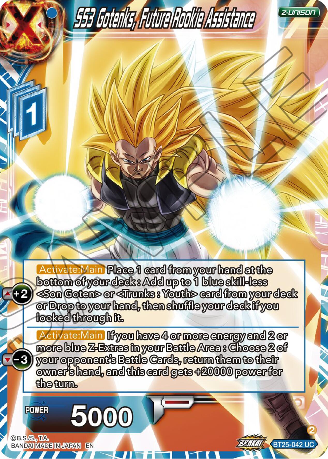 SS3 Gotenks, Future Rookie Assitance (BT25-042) [Legend of the Dragon Balls] | Good Games Adelaide SA