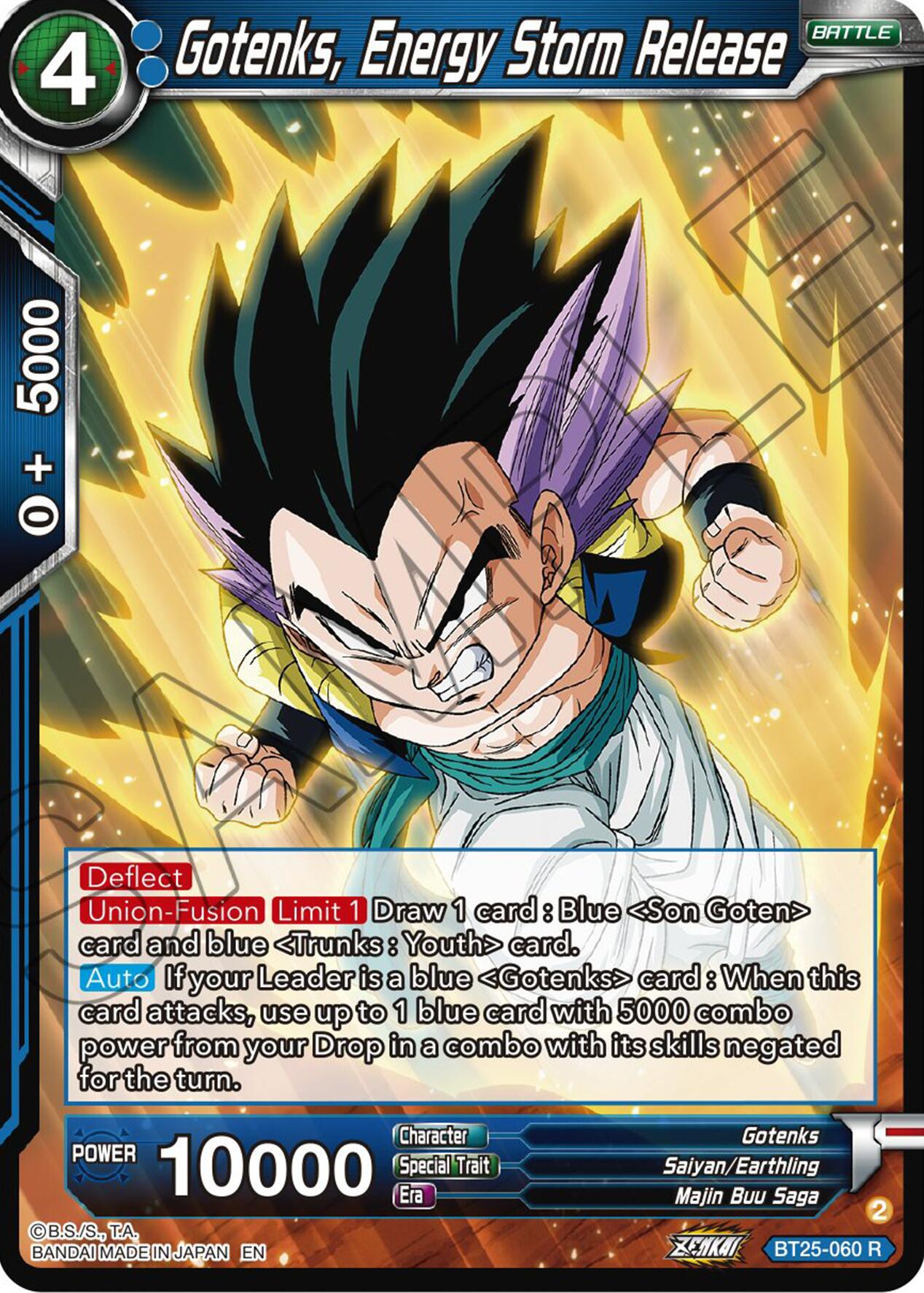 Gotenks, Energy Storm Release (BT25-060) [Legend of the Dragon Balls] | Good Games Adelaide SA