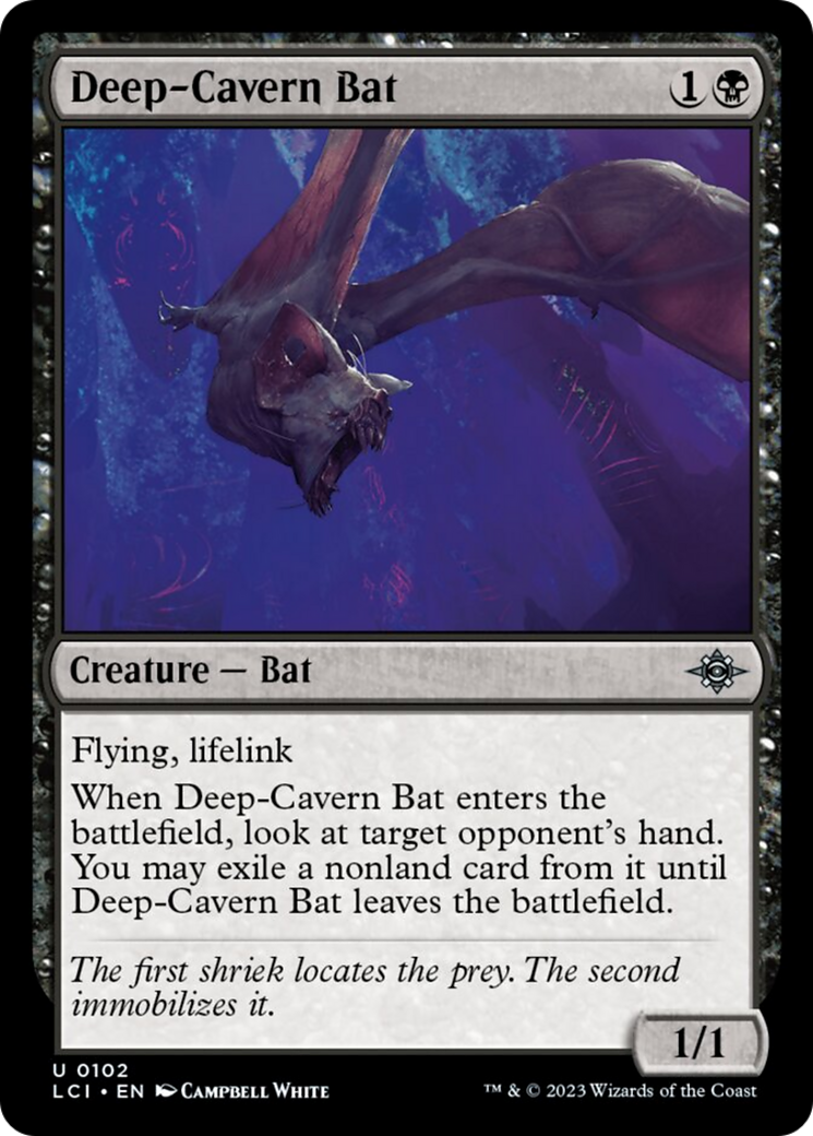 Deep-Cavern Bat [The Lost Caverns of Ixalan] | Good Games Adelaide SA