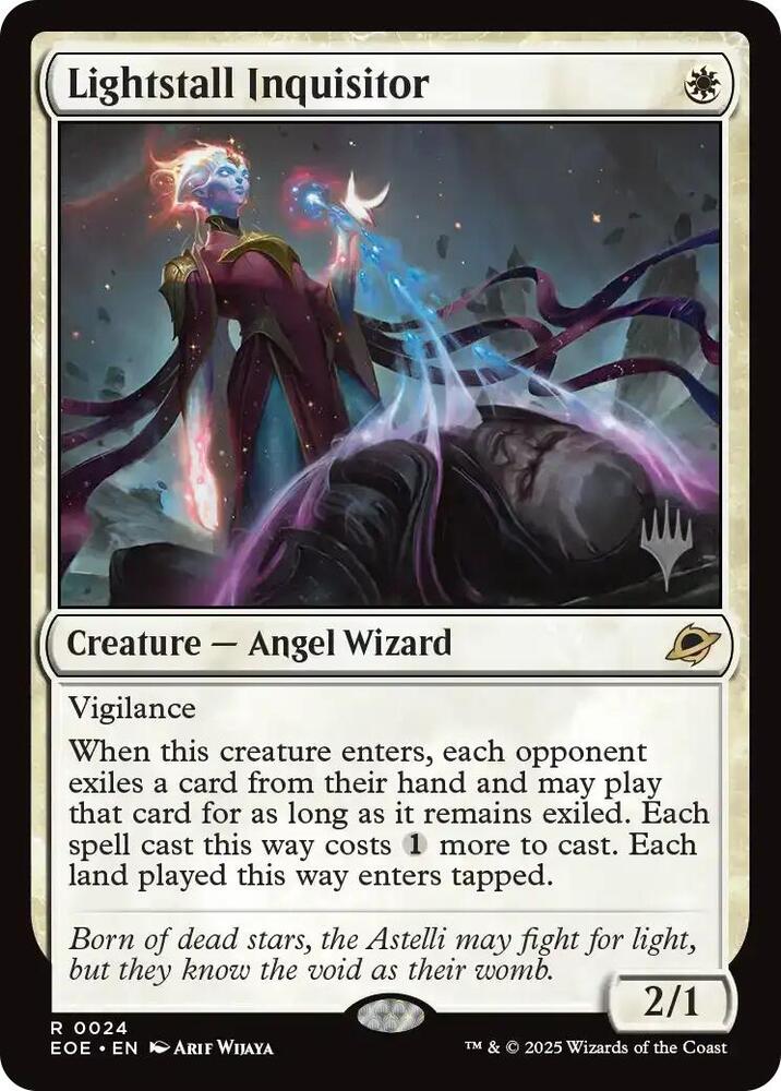 Lightstall Inquisitor 24 (Promo Pack: Edge of Eternities)  - Foil | Good Games Adelaide SA