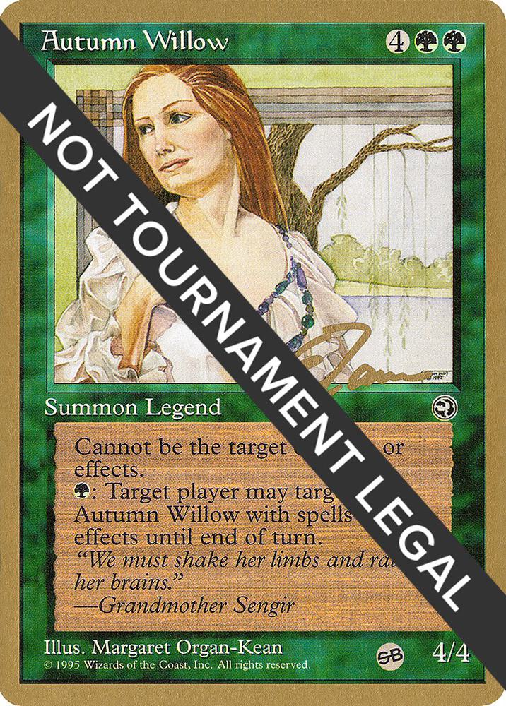 Autumn Willow 1996 Eric Tam HML SB et83sb/308 (World Championship Decks)  | Good Games Adelaide SA
