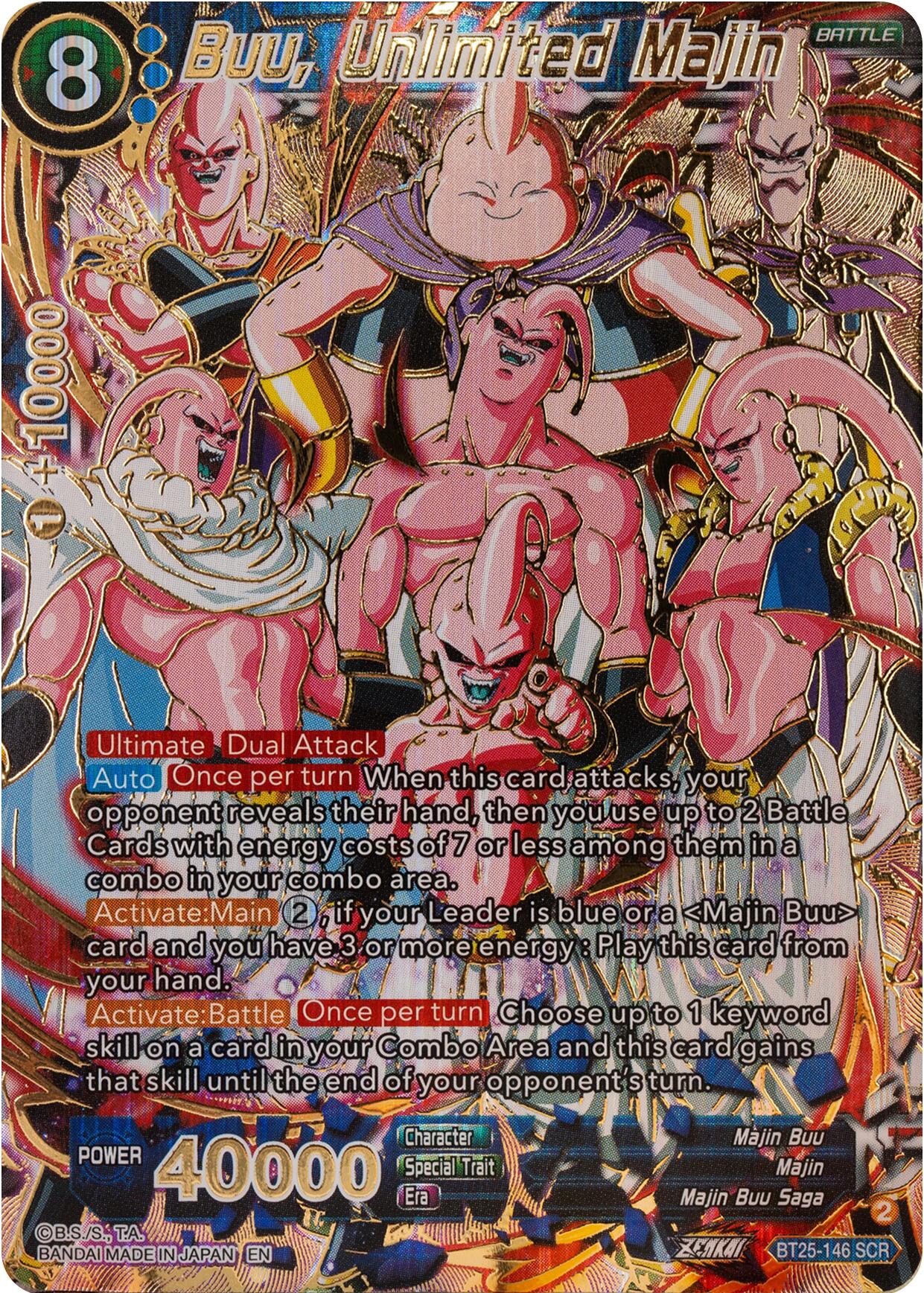 Buu, Unlimited Majin (BT25-146) [Legend of the Dragon Balls] | Good Games Adelaide SA
