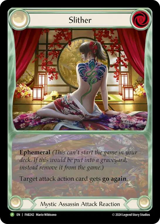 Slither [FAB242] (Promo)  Cold Foil | Good Games Adelaide SA