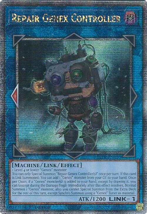 Repair Genex Controller (Quarter Century Secret Rare) [BLTR-EN010] Quarter Century Secret Rare | Good Games Adelaide SA