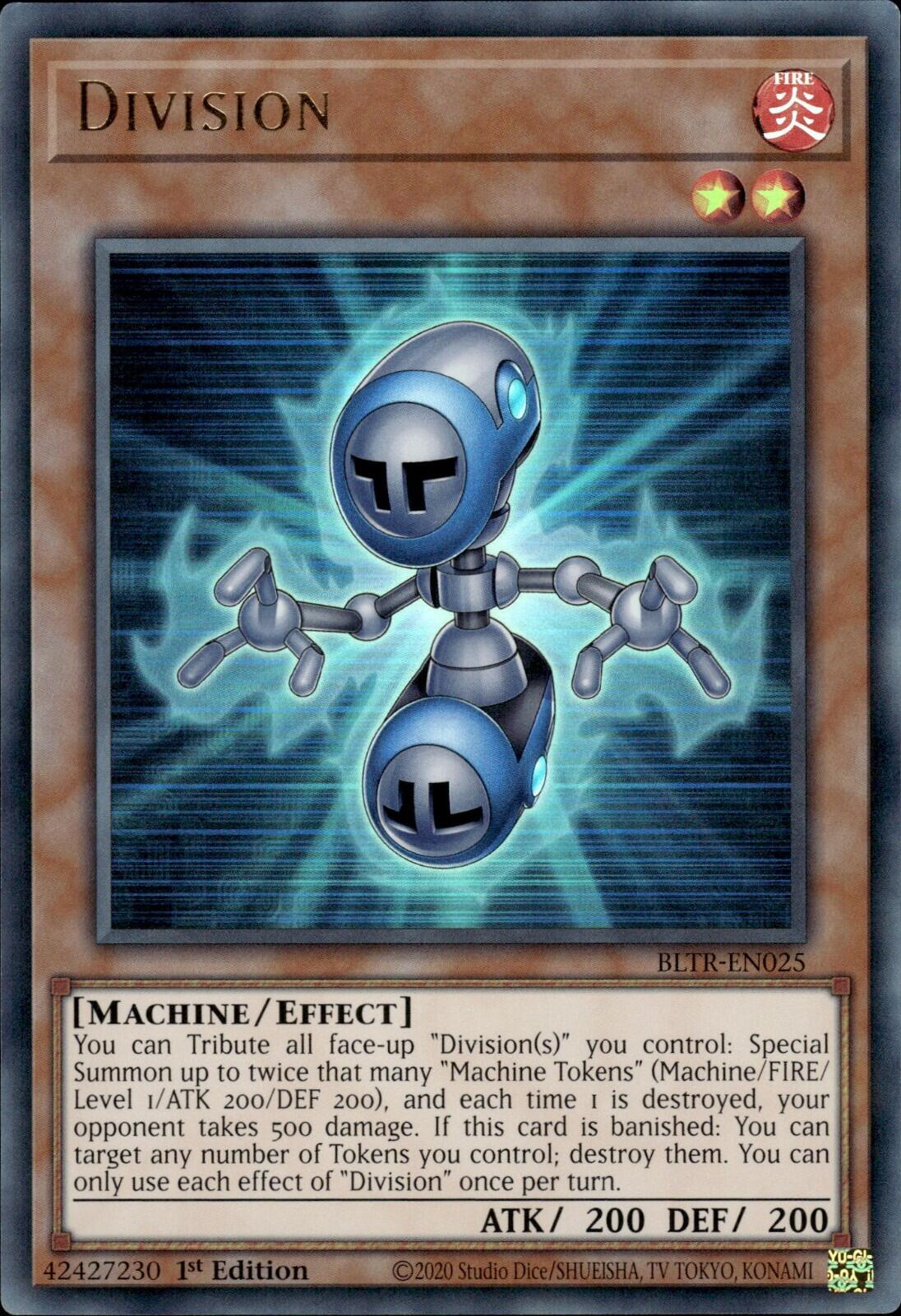 Division [BLTR-EN025] Ultra Rare | Good Games Adelaide SA